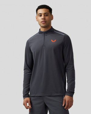 Castore Apex Aeromesh Quarter Zip Sininen | NHRSV1356