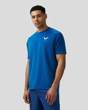 Castore Apex Aeromesh T-Shirt Sininen | SGURA9571