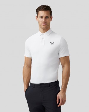 Castore Golf Essential Polo Valkoinen | VKLNE6193