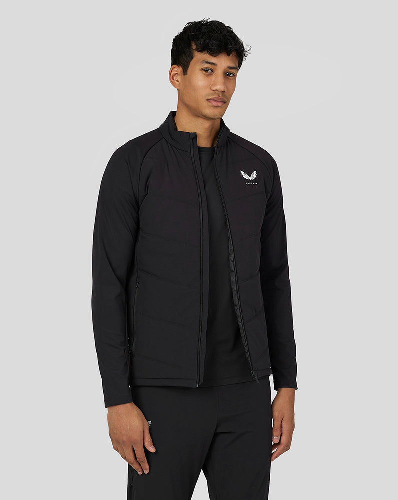 Castore Active Hybrid Jacket Mustat | YMFKL7284