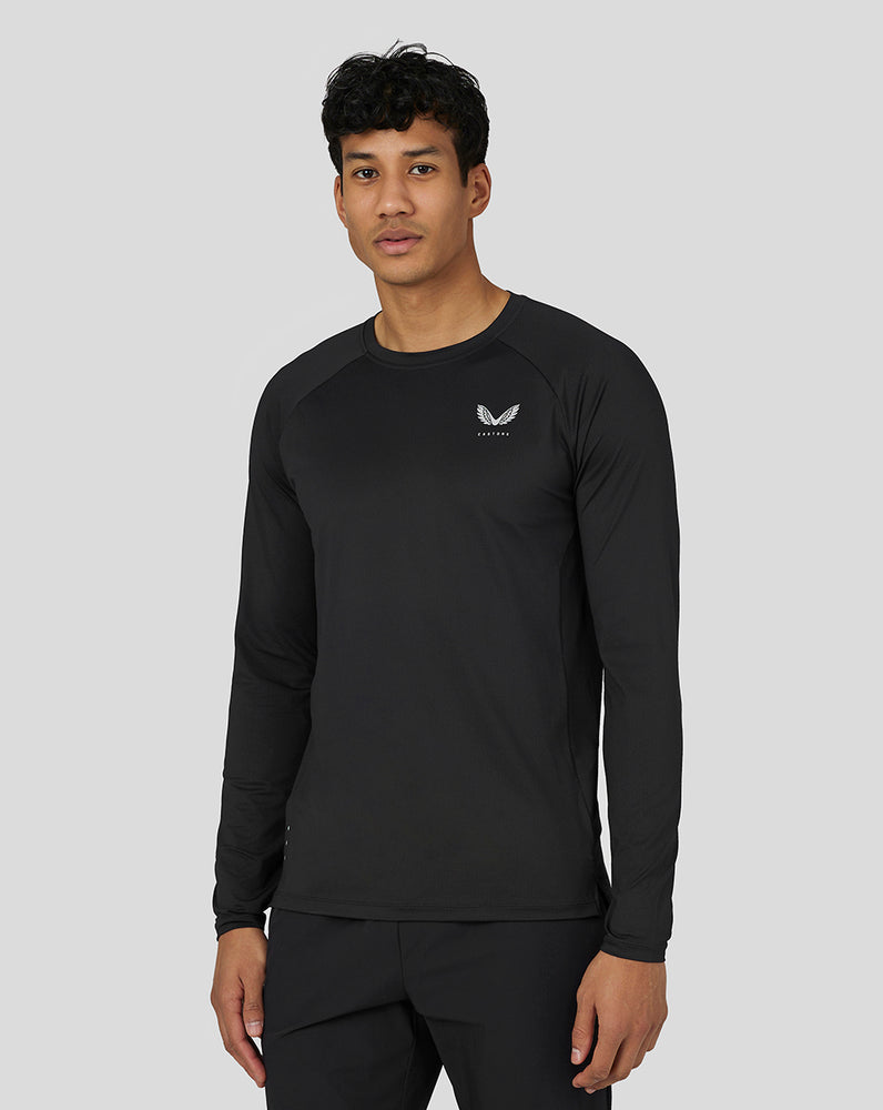 Castore Active Performance Long Sleeve T-Shirt Mustat | FCXNY8053