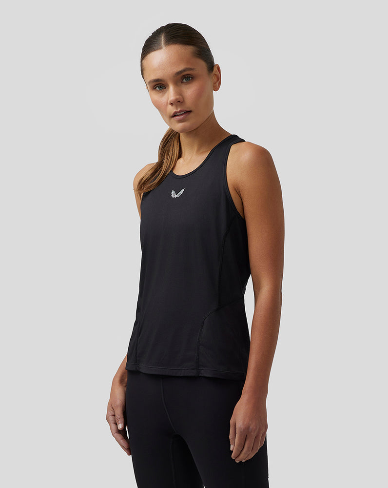 Castore Active Performance Tank Top Mustat | SZVTW8490