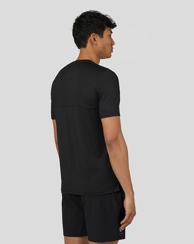 Castore Active Short Sleeve Performance T-Shirt Mustat | PLGCM0614