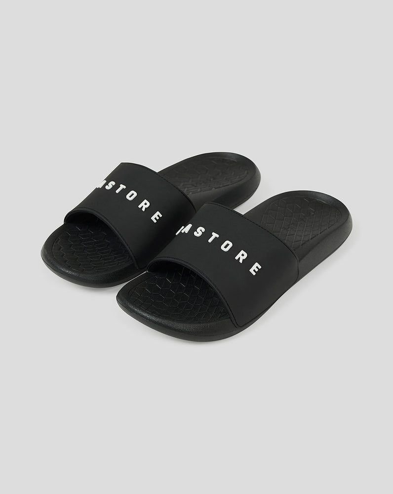 Castore Active Sliders Mustat | BAULP2648