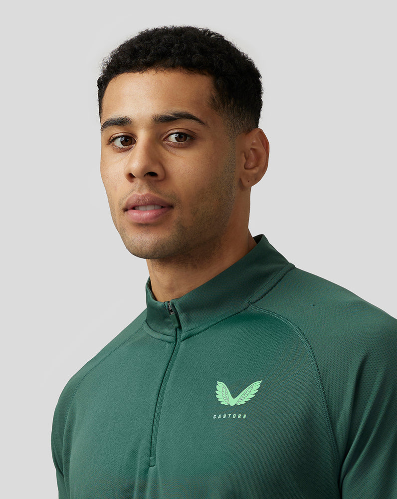 Castore Adapt Quarter Zip Top Vihreä | PXJED0987