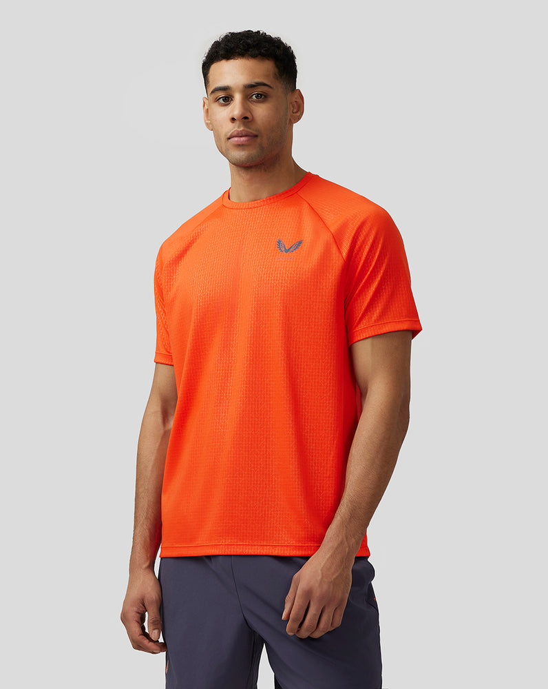 Castore Adapt Short Sleeve Printed T Shirt Oranssi | JROMI0196