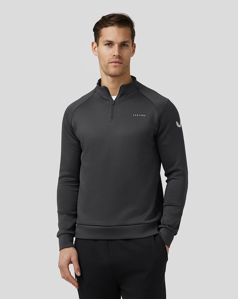 Castore Aeroscuba 1/4 Zip Gunmetal | CGDLA7951