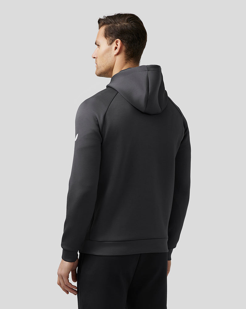 Castore Aeroscuba Zip-Through Hoodie Gunmetal | YDGWK3240