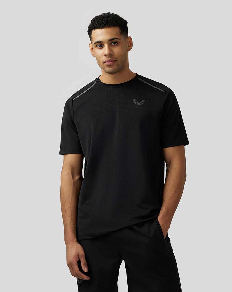 Castore Apex Aeromesh T-Shirt Mustat | UCZXS0854