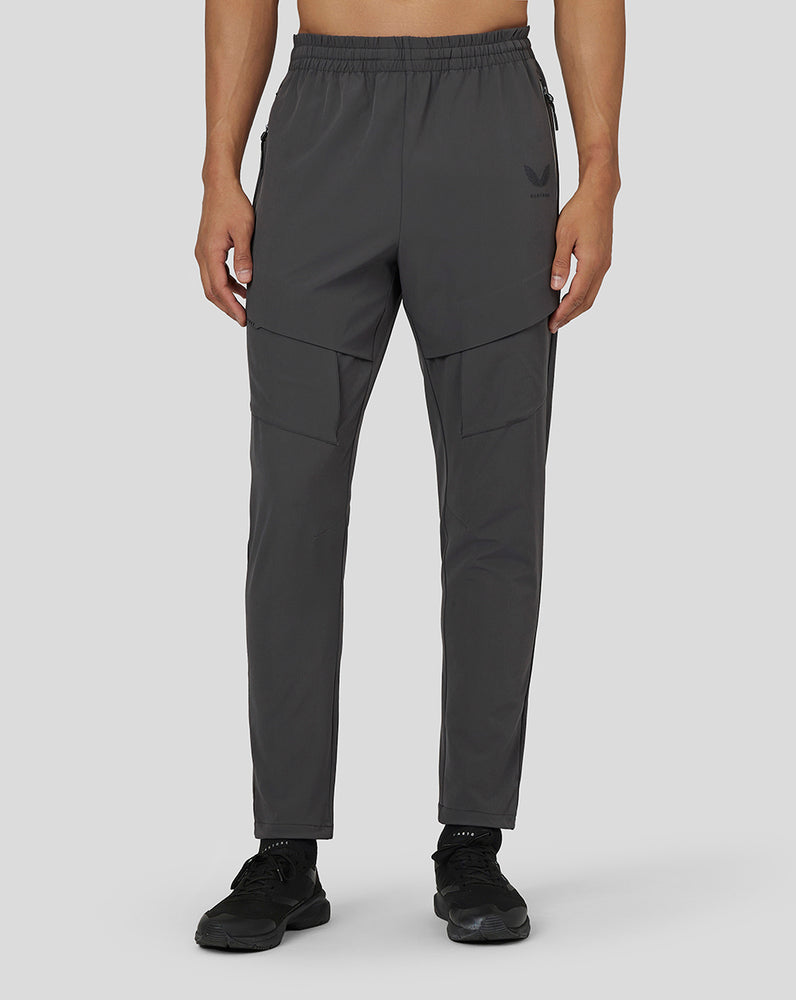 Castore Flex Woven Cargo Joggers Gunmetal | VRDWF8097