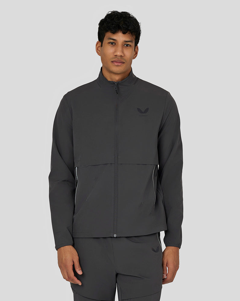 Castore Flex Woven Jacket Gunmetal | ASBXQ7854