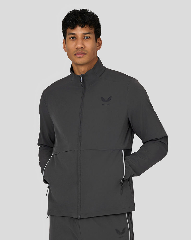 Castore Flex Woven Jacket Gunmetal | ASBXQ7854