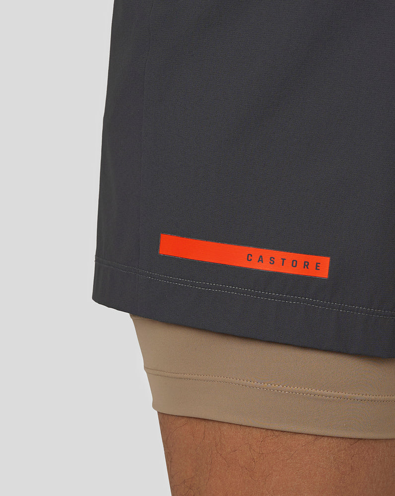 Castore Flow 2-in-1 Shorts Gunmetal | FWMXZ1672