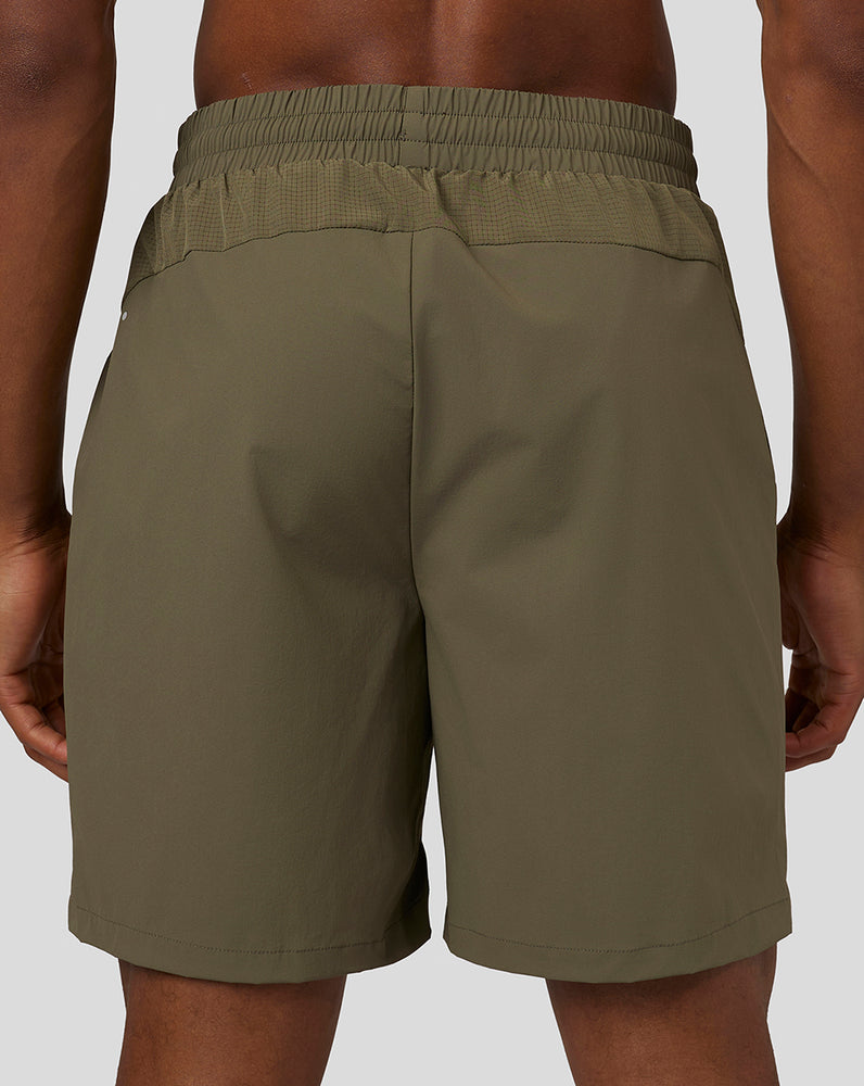 Castore Flow Breathable Woven Shorts Oliivinvihreä | USKZR9643