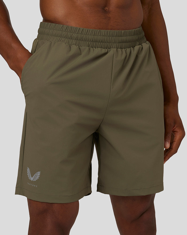 Castore Flow Breathable Woven Shorts Oliivinvihreä | USKZR9643