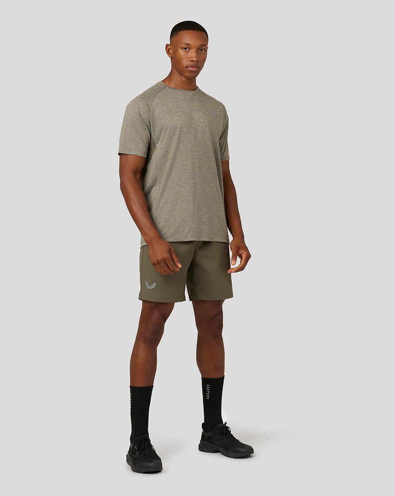 Castore Flow Breathable Woven Shorts Oliivinvihreä | USKZR9643