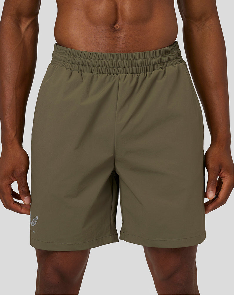 Castore Flow Breathable Woven Shorts Oliivinvihreä | USKZR9643