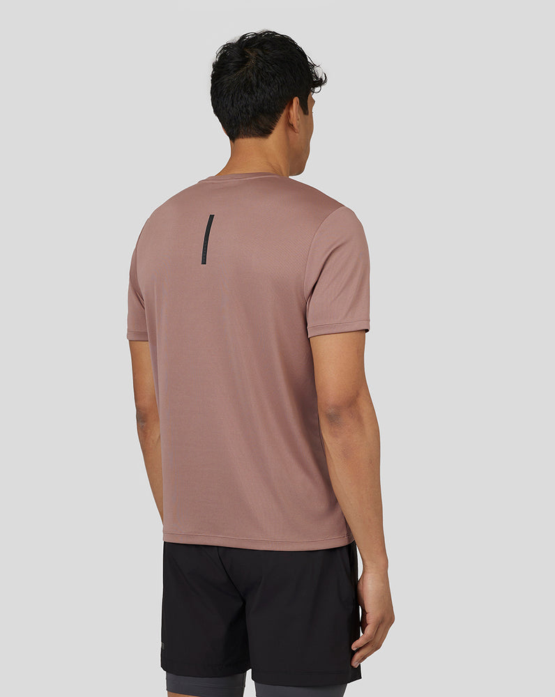 Castore Flow Short Sleeve Graphic T-Shirt Peach Clay | TASNM5964