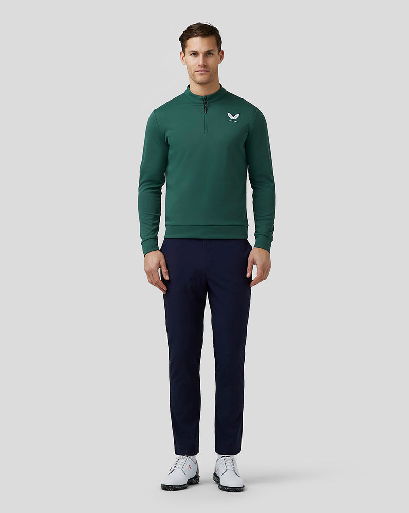 Castore Golf Club Classic Quarter Zip Top Vihreä | OPQLJ3940