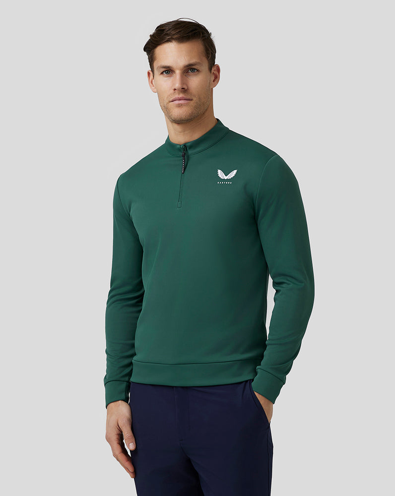 Castore Golf Club Classic Quarter Zip Top Vihreä | OPQLJ3940