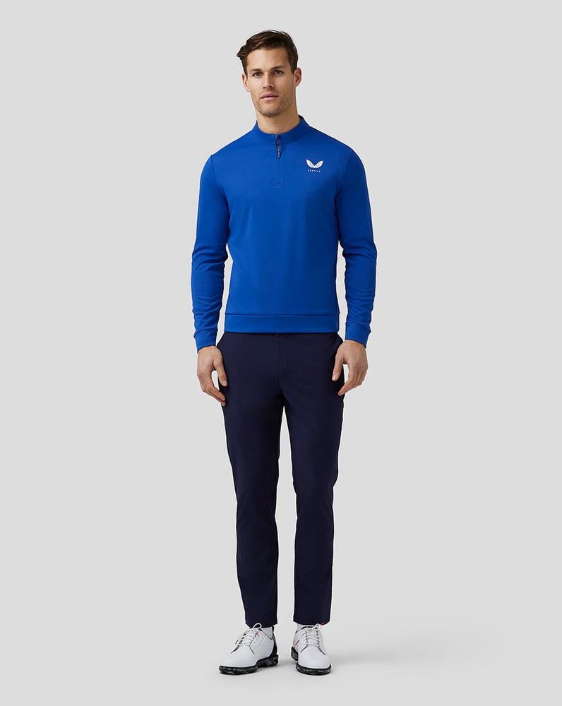 Castore Golf Club Classic Quarter Zip Top Kuninkaallinen Sininen Sininen | ZWHVT3710