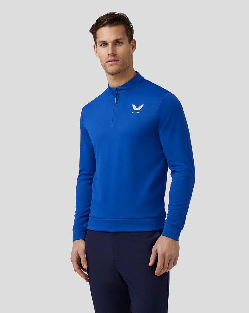 Castore Golf Club Classic Quarter Zip Top Kuninkaallinen Sininen Sininen | ZWHVT3710