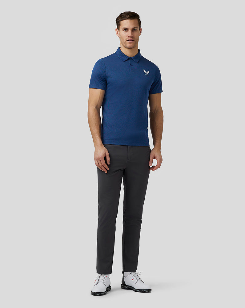 Castore Golf Engineered Knit Polo Laivastonsininen | WRLAK4190