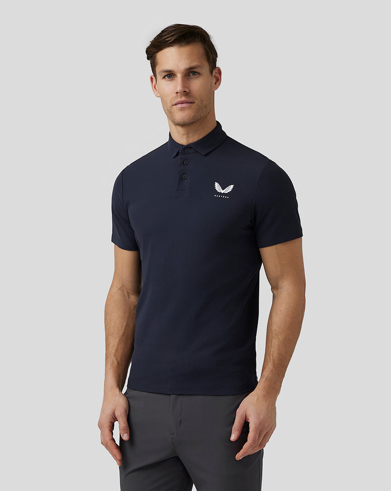 Castore Golf Essential Polo Laivastonsininen | DZFKI3289