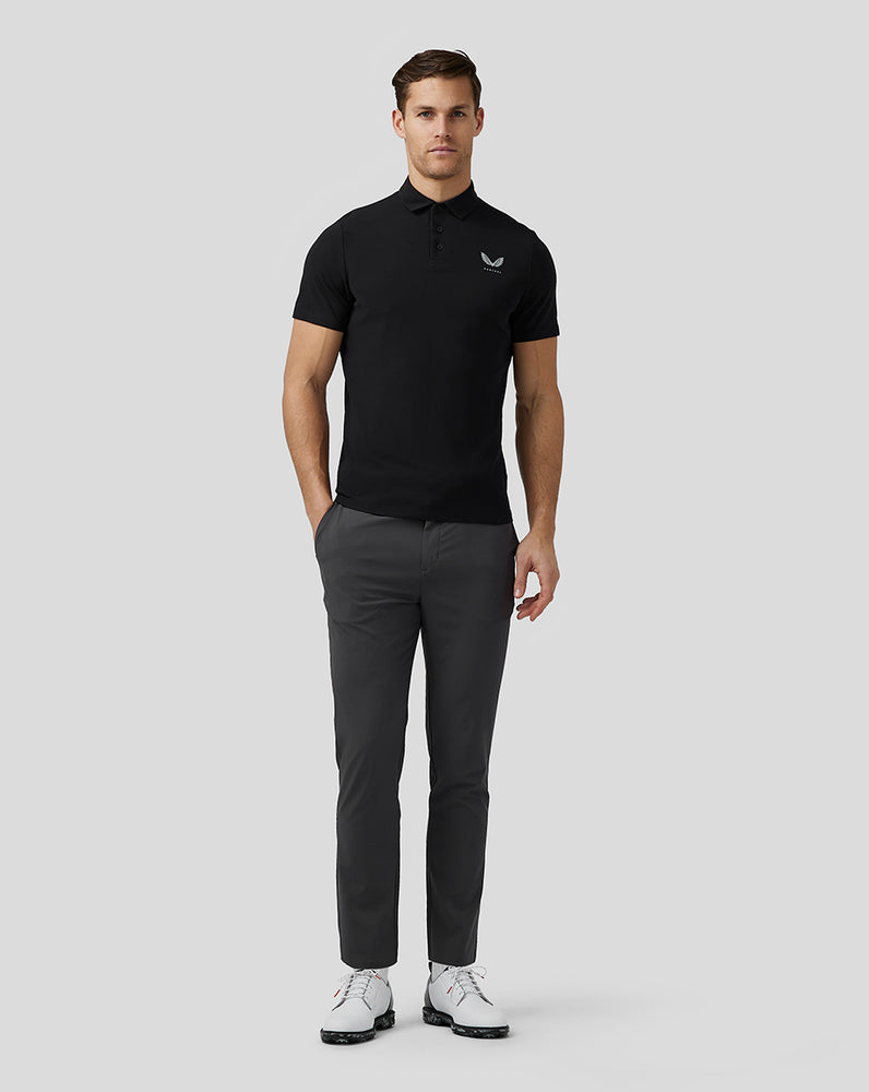 Castore Golf Essential Polo Mustat | EDRSM7682