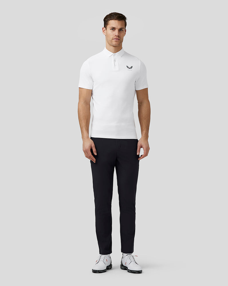 Castore Golf Essential Polo Valkoinen | CIHZL6194