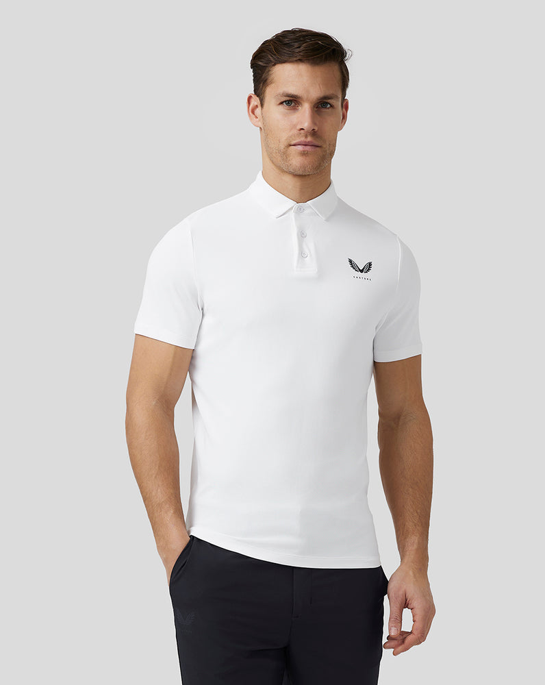 Castore Golf Essential Polo Valkoinen | CIHZL6194