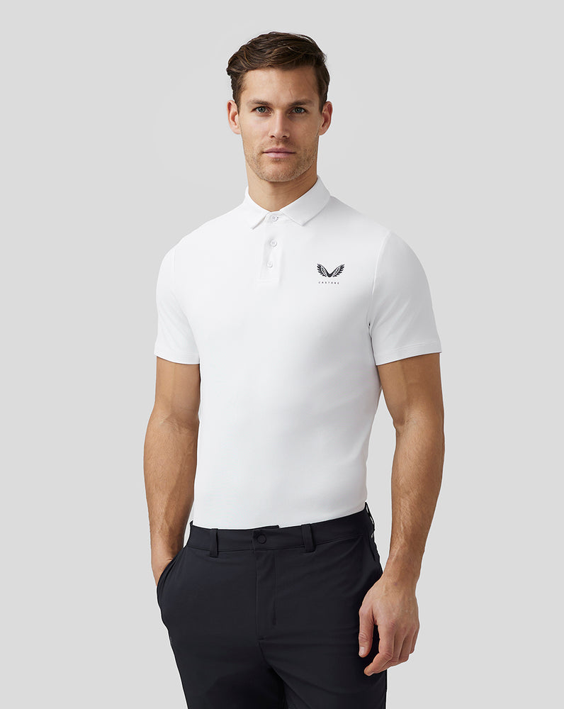 Castore Golf Essential Polo Valkoinen | CIHZL6194