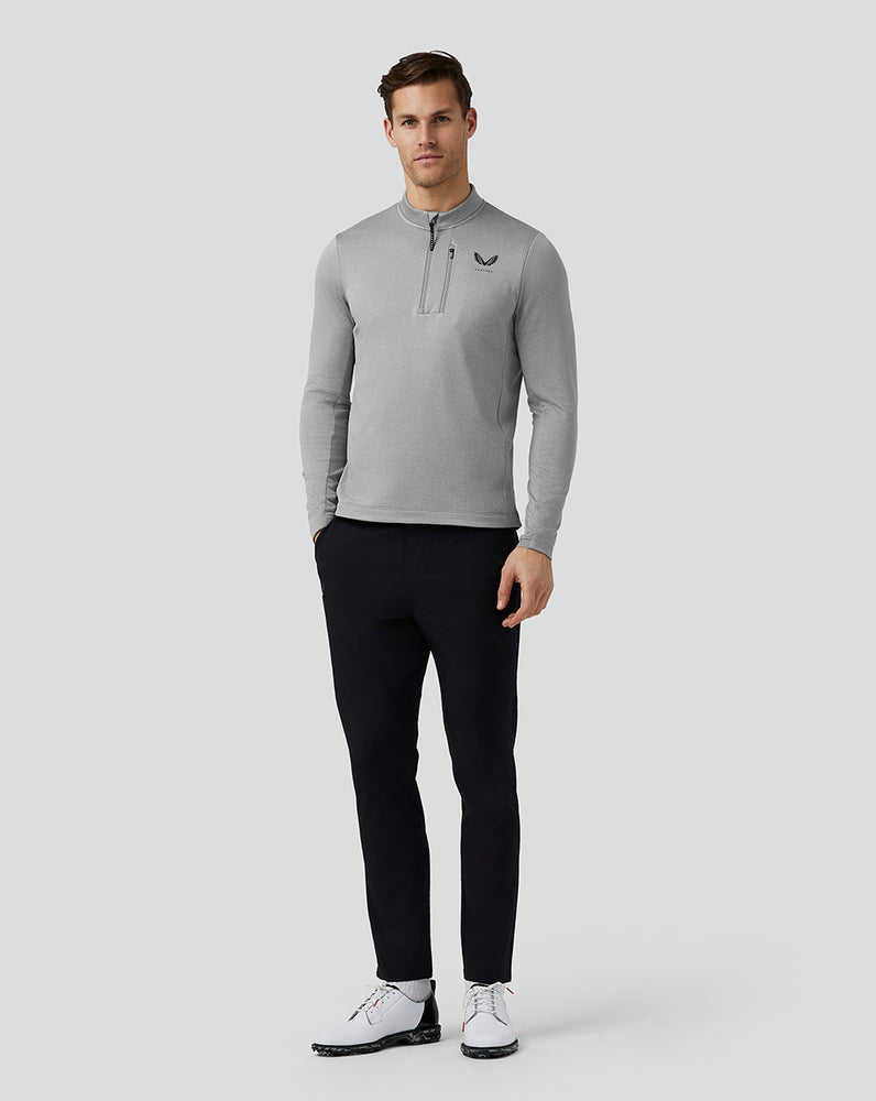 Castore Golf Pinnacle Tech Half Zip Top Steel | HILDZ6987