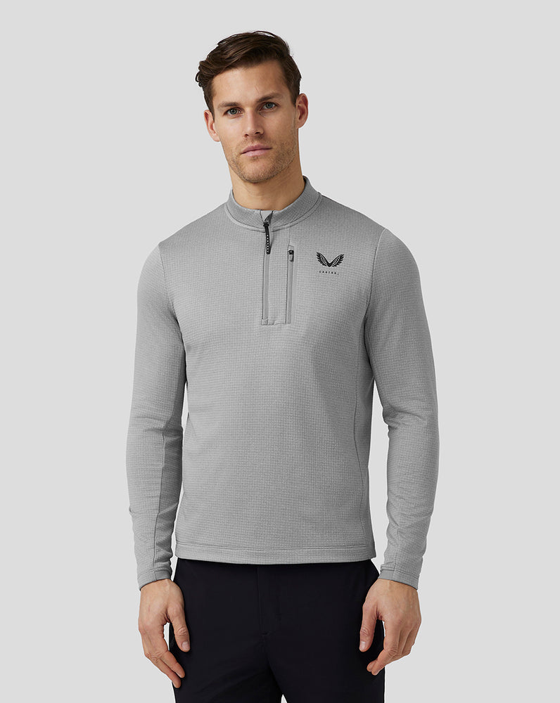 Castore Golf Pinnacle Tech Half Zip Top Steel | HILDZ6987