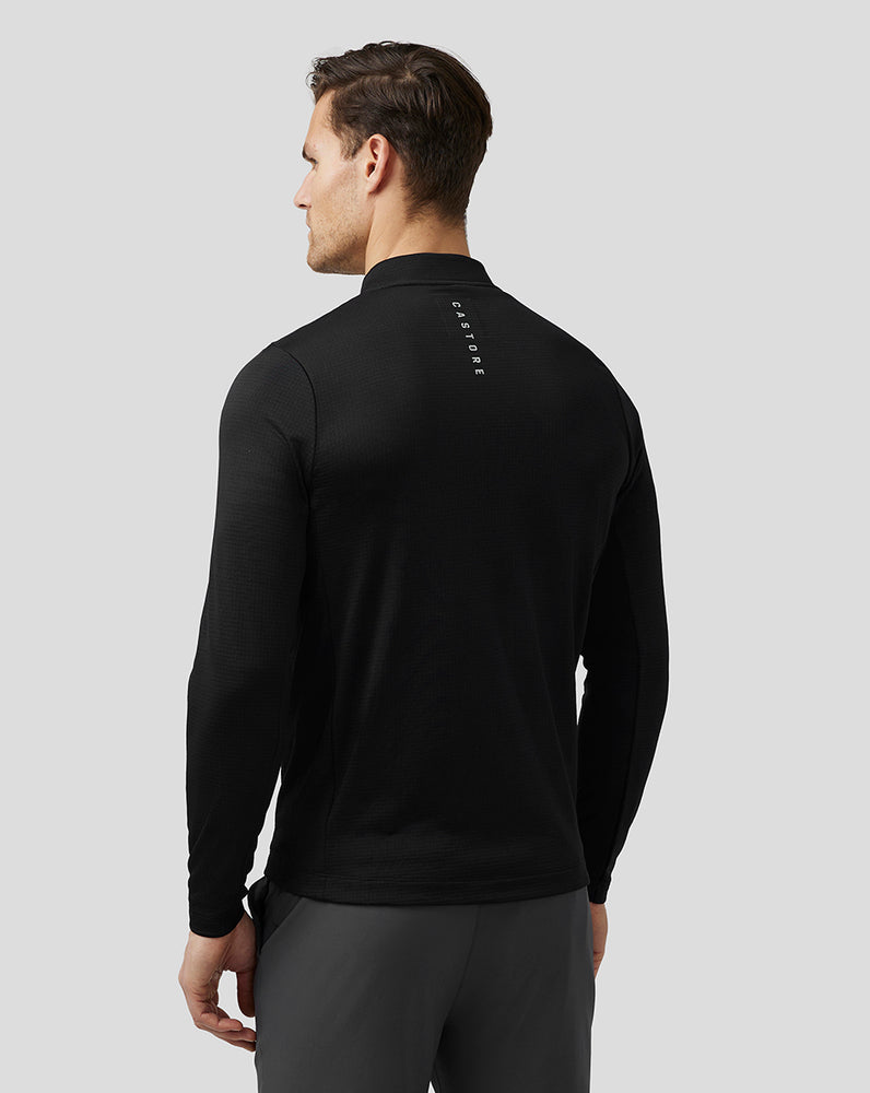 Castore Golf Pinnacle Tech Half Zip Top Mustat | PWDQB7519