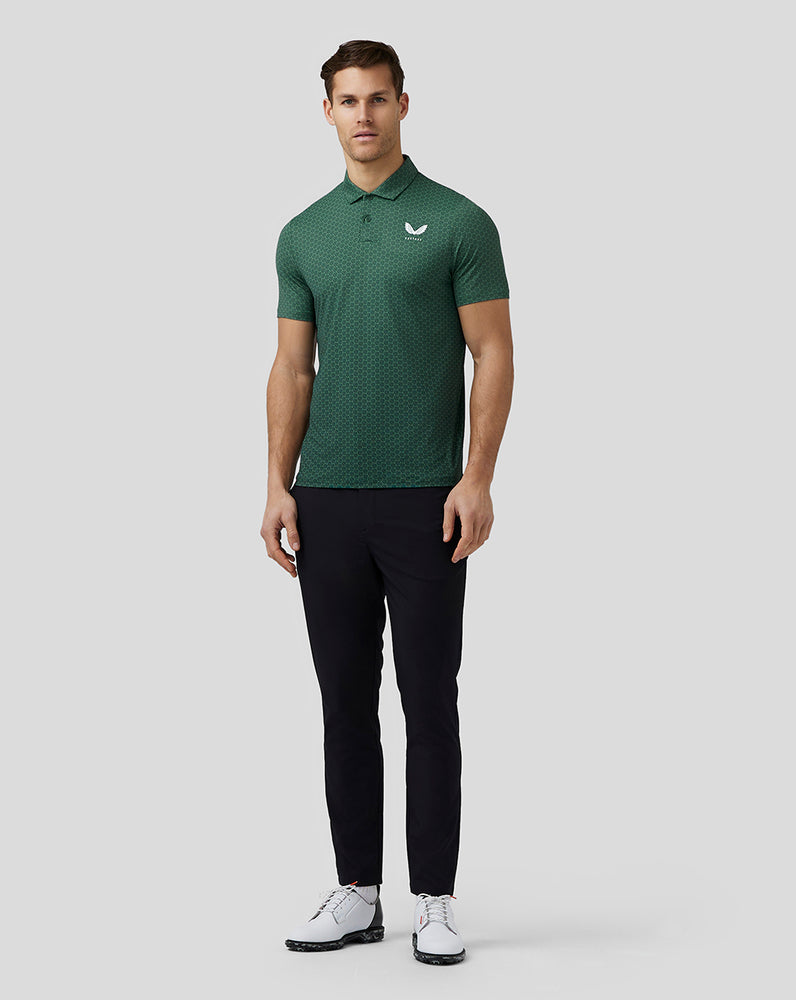 Castore Golf Printed Polo Vihreä | ZBHTE8319