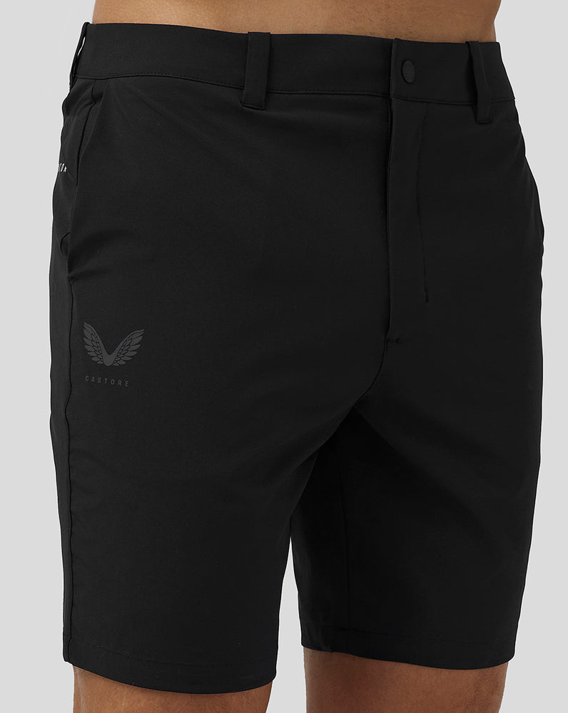 Castore Golf Water-Resistant Shorts Mustat | IMGLZ7429