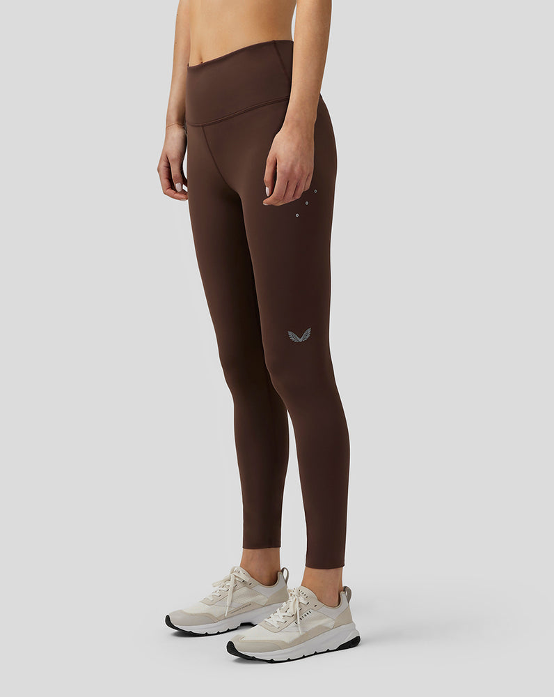 Castore Zone Breathable Performance Leggings Ruskea | EBDOC5421