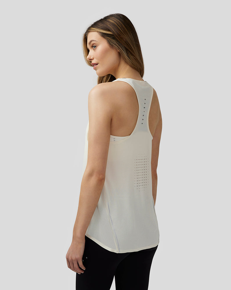 Castore Zone Breathable Performance Tank Beige | SANQT5207