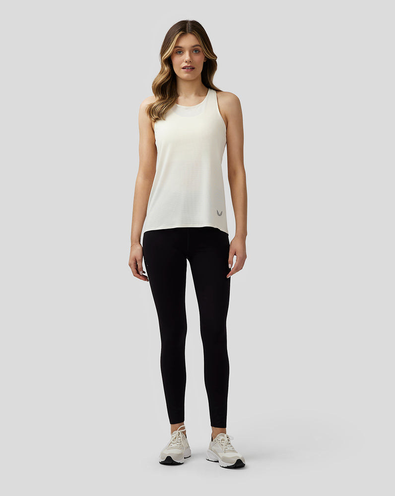 Castore Zone Breathable Performance Tank Beige | SANQT5207