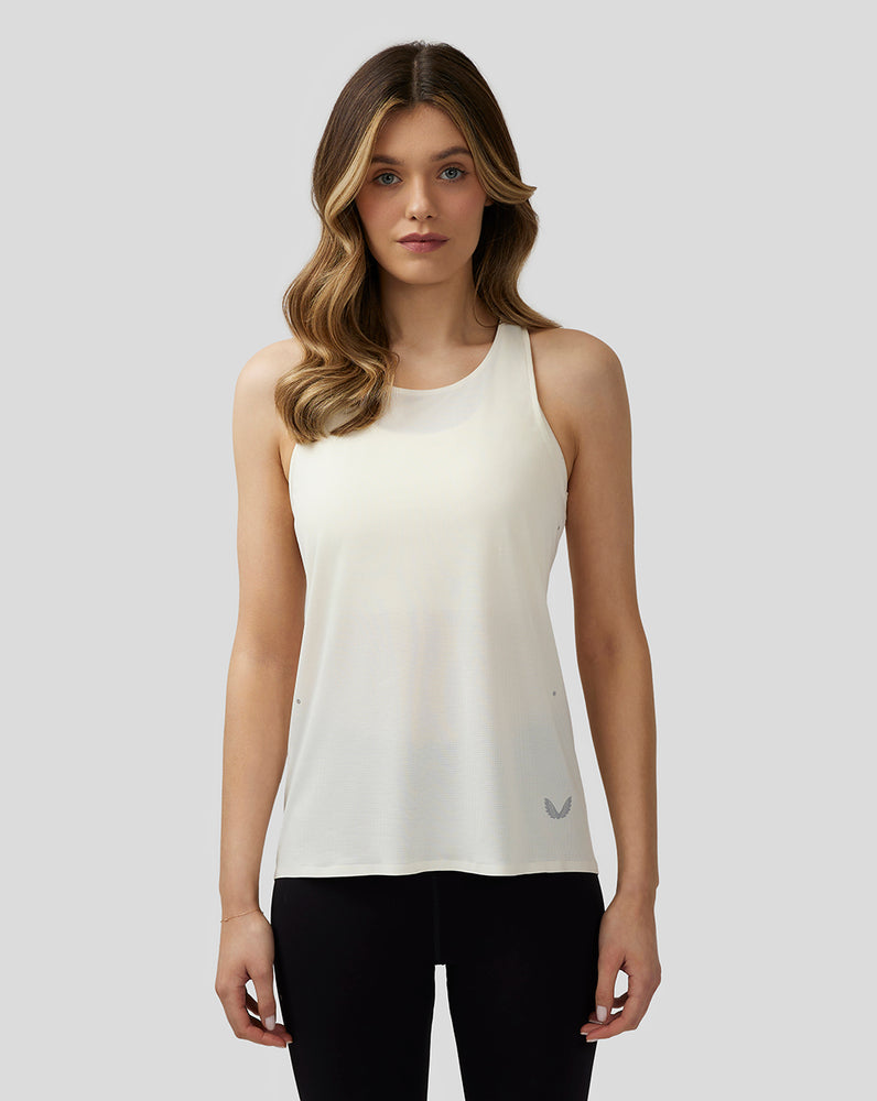 Castore Zone Breathable Performance Tank Beige | SANQT5207