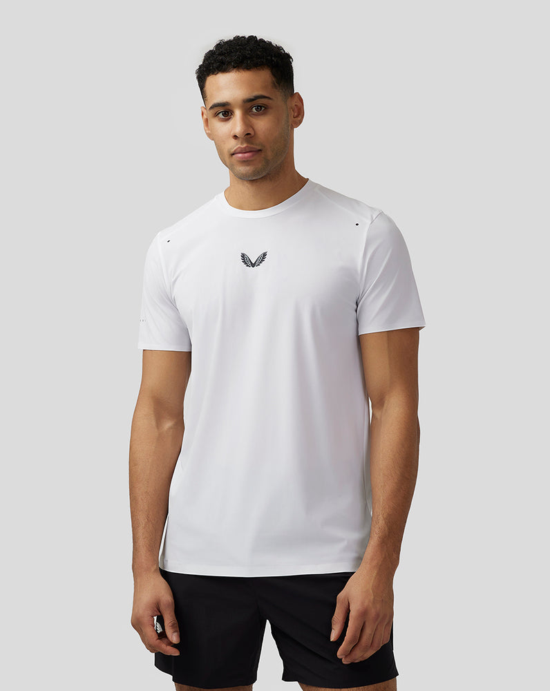 Castore Zone Ventilated Training T-Shirt Valkoinen | TUXNS0974