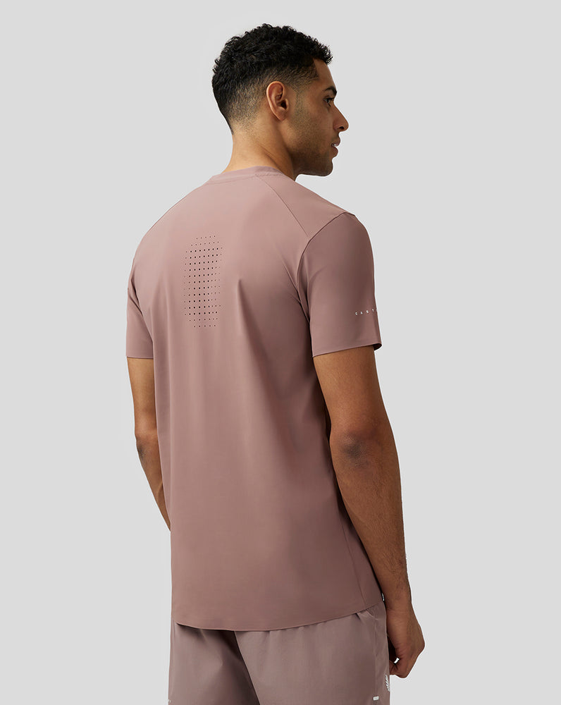 Castore Zone Ventilation Training T-Shirt Peach Clay | QTHNL8412