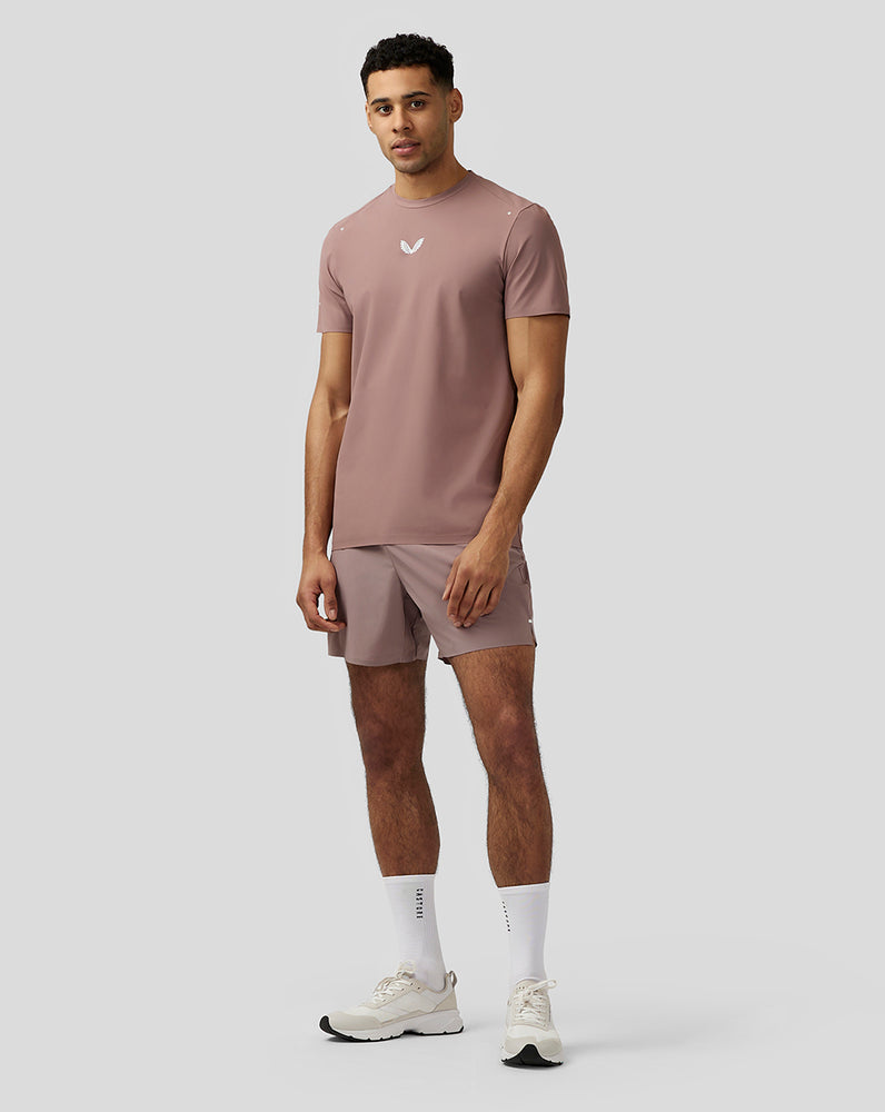 Castore Zone Ventilation Training T-Shirt Peach Clay | QTHNL8412