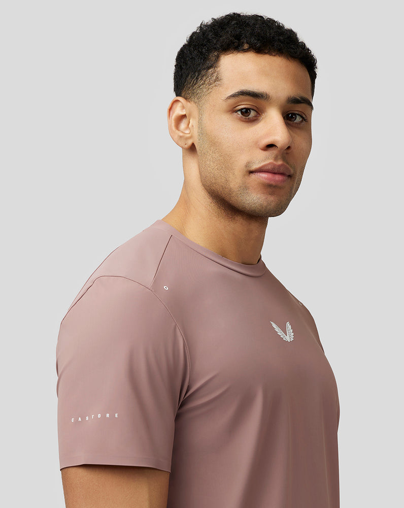 Castore Zone Ventilation Training T-Shirt Peach Clay | QTHNL8412