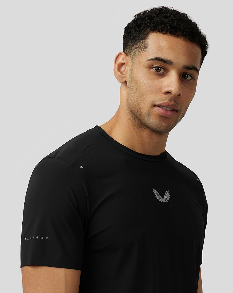 Castore Zone Ventilation Training T-Shirt Mustat | SMGBP8031