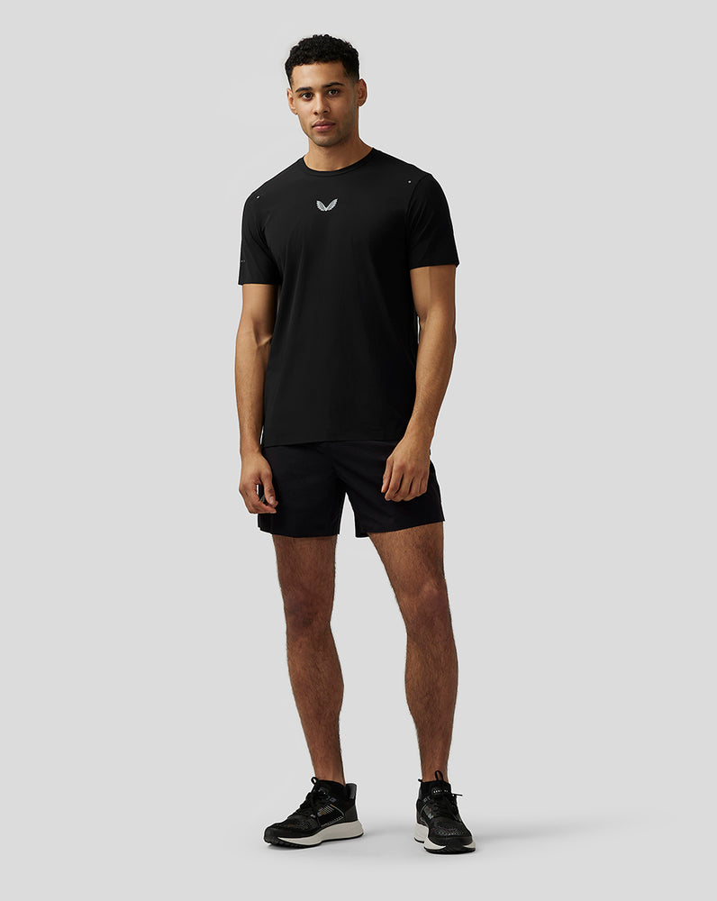 Castore Zone Ventilation Training T-Shirt Mustat | SMGBP8031