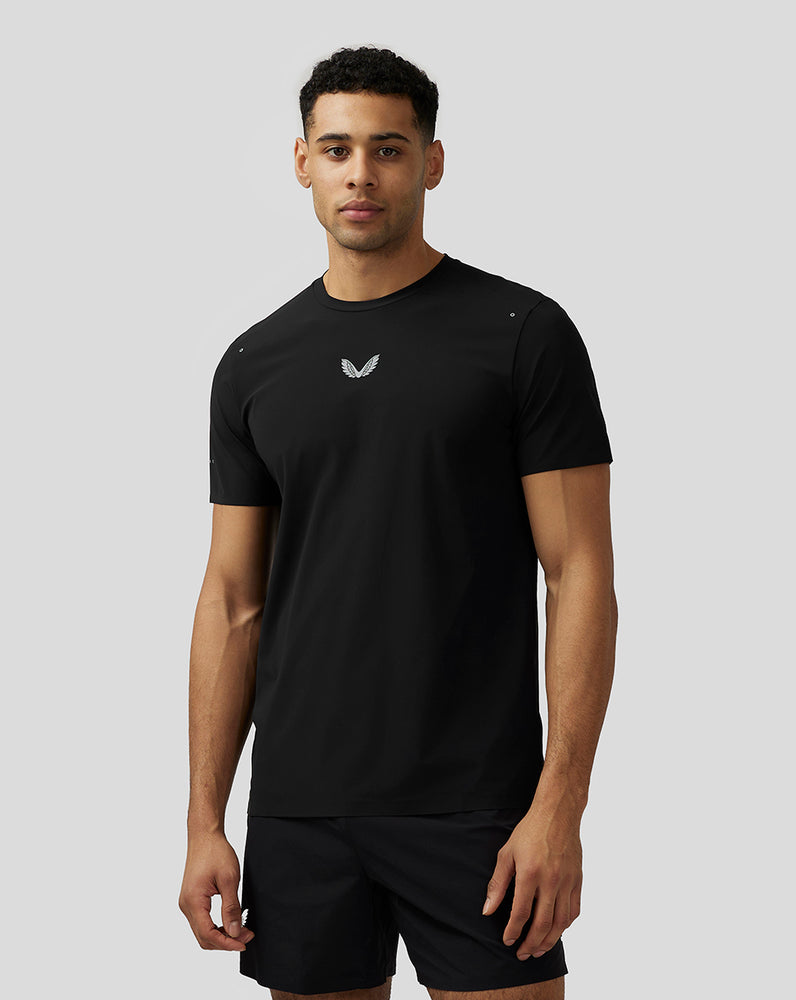 Castore Zone Ventilation Training T-Shirt Mustat | SMGBP8031